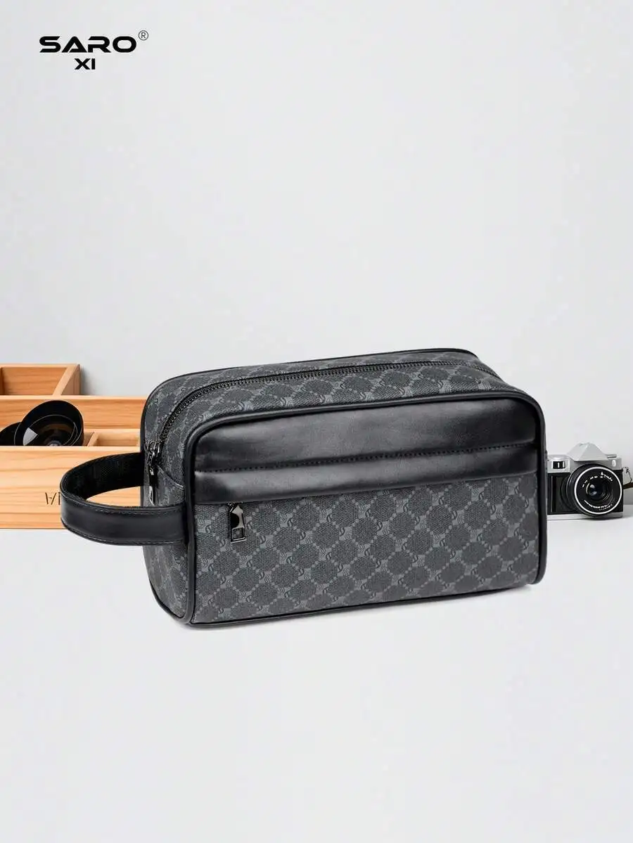 Men's Large Capacity PVC Wallet Clutch: Minimalist Wristlet for Work & Travel. Ideal Gift.
Men's Large Capacity PVC Wallet Clutch: Minimalist Wristlet for Work & Travel. Ideal Gift.