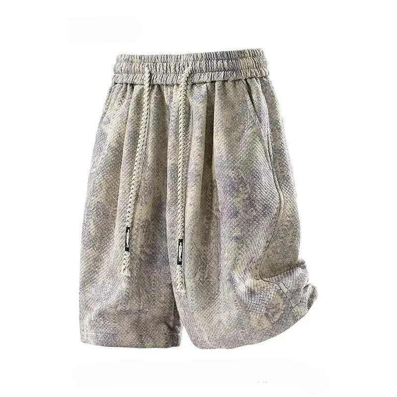 KIDWHXR Summer Men Knee-length Pant Thin Printed Loose Casual Male Shorts Straight Breathable Drawstring Man Sport Shorts
KIDWHXR Summer Men Knee-length Pant Thin Printed Loose Casual Male Shorts Straight Breathable Drawstring Man Sport Shorts