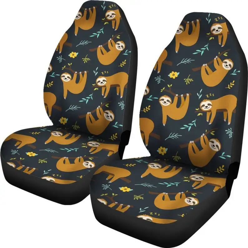 Sloth Car Seats (Set of 2) / Car Seat Covers (Set Of 2) / 2 Front Car Seat Covers / Car Seat Protector / Car Accessory
Sloth Car Seats (Set of 2) / Car Seat Covers (Set Of 2) / 2 Front Car Seat Covers / Car Seat Protector / Car Accessory