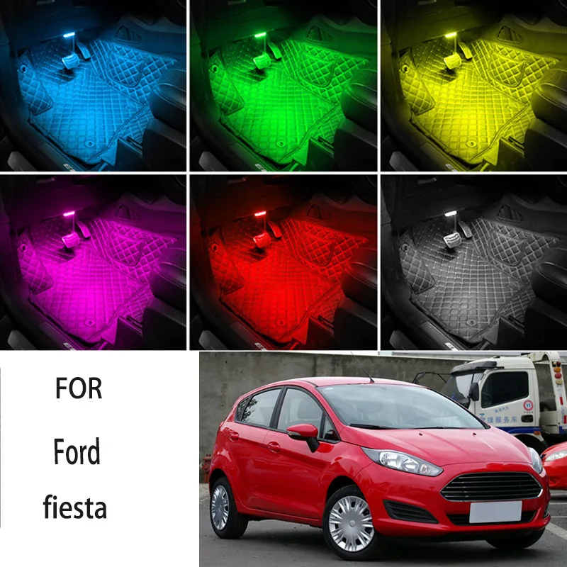 FOR Ford-fiesta LED Car Interior Ambient Foot Light Atmosphere Decorative Lamps Party decoration lights Neon strips
FOR Ford-fiesta LED Car Interior Ambient Foot Light Atmosphere Decorative Lamps Party decoration lights Neon strips