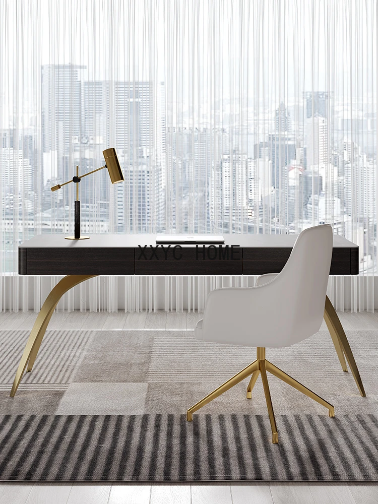 Light Luxury Desk Modern Minimalist Bedroom Stone Plate Study Desk Computer Desk
Light Luxury Desk Modern Minimalist Bedroom Stone Plate Study Desk Computer Desk