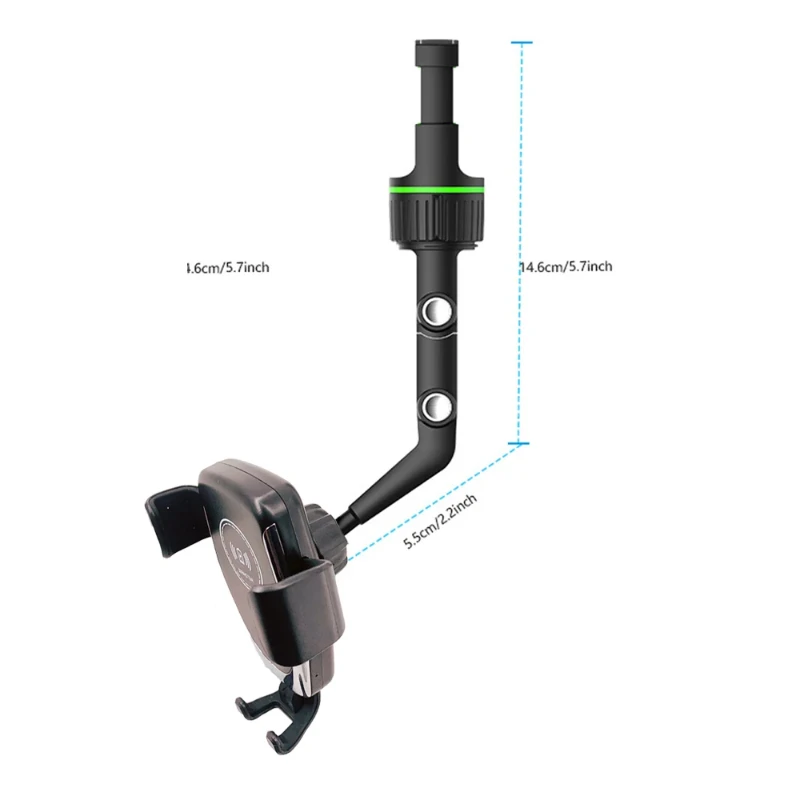 Multi-Angle Rearview Mirror Phone Mount – Extendable, Rotatable Car Holder with Anti-Slip Clamp++
Multi-Angle Rearview Mirror Phone Mount – Extendable, Rotatable Car Holder with Anti-Slip Clamp++