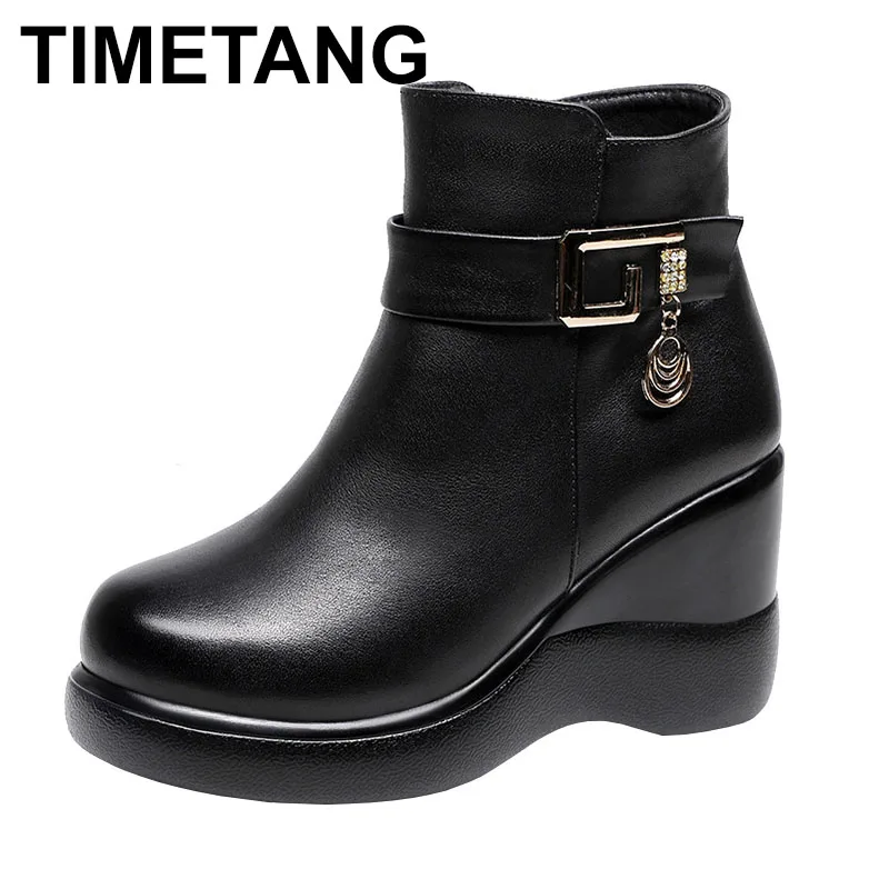 Зимние ботинки из натуральной кожи большого размера, женская модная обувь, теплые бархатные зимние ботинки, женские
Зимние ботинки из натуральной кожи большого размера, женская модная обувь, теплые бархатные зимние ботинки, женские