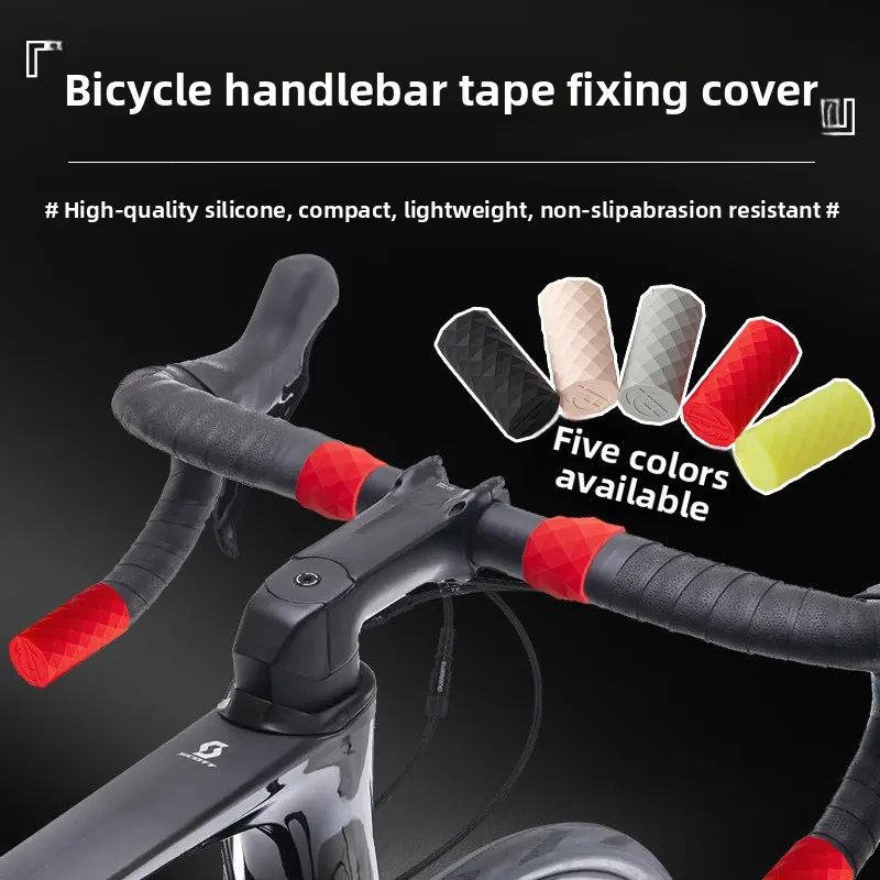 ENLEE Road Bike Handle Belt Fixing Sleeve, Bicycle Handle Belt Fixing Ring, Dead Flying Bend Handle Winding Silicone Anti-skid
ENLEE Road Bike Handle Belt Fixing Sleeve, Bicycle Handle Belt Fixing Ring, Dead Flying Bend Handle Winding Silicone Anti-skid