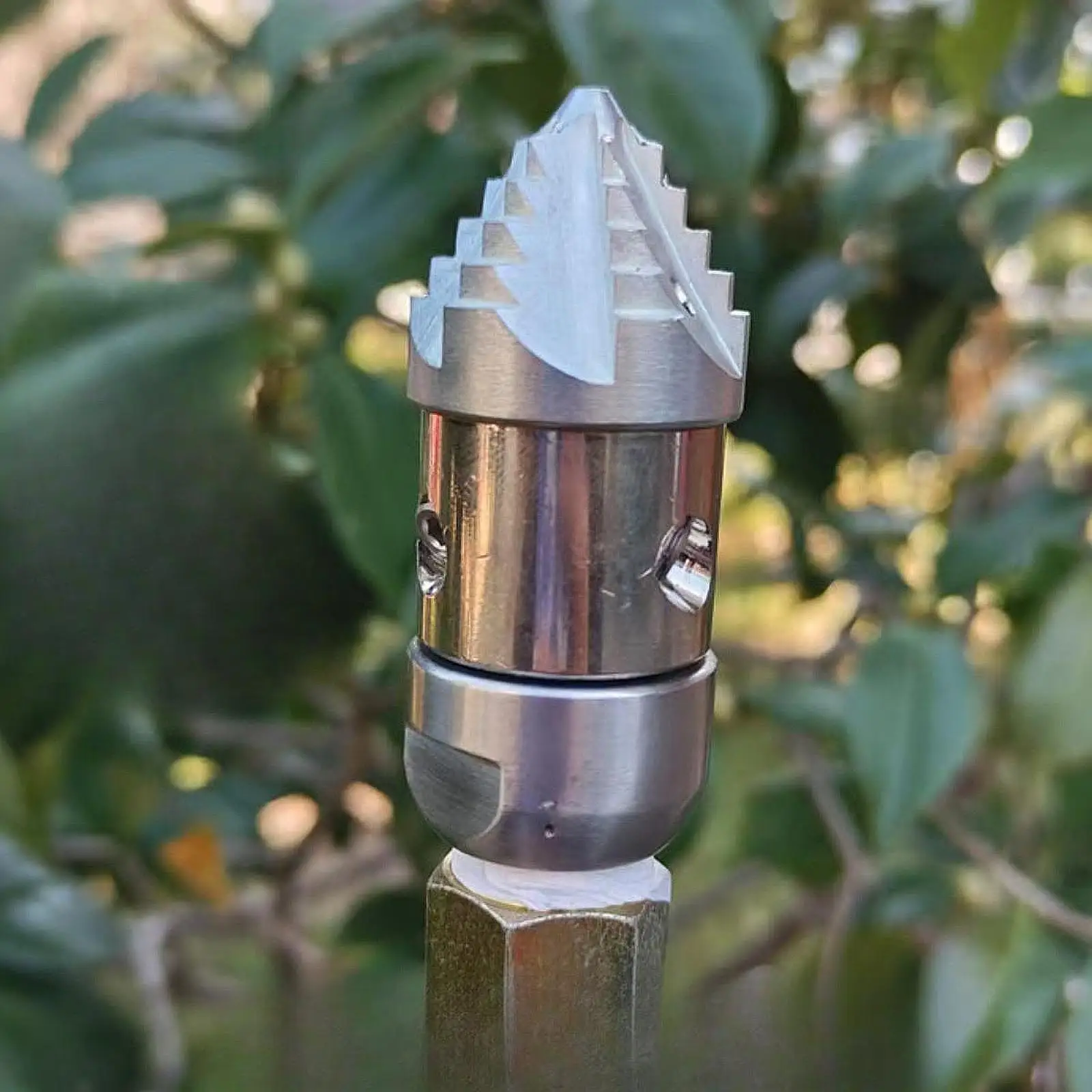 3/8 NPT Sewer Jetter Nozzle Rotating Head for Pressure Washer Titanium Alloy Pipe Cleaning Municipal Drain Accessory
3/8 NPT Sewer Jetter Nozzle Rotating Head for Pressure Washer Titanium Alloy Pipe Cleaning Municipal Drain Accessory