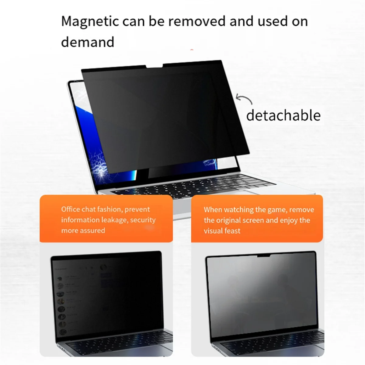 Магнитная защитная пленка A39U для 15-дюймового Macbook Air A2941 A3114, антибликовая пленка, антибликовая пленка
Магнитная защитная пленка A39U для 15-дюймового Macbook Air A2941 A3114, антибликовая пленка, антибликовая пленка