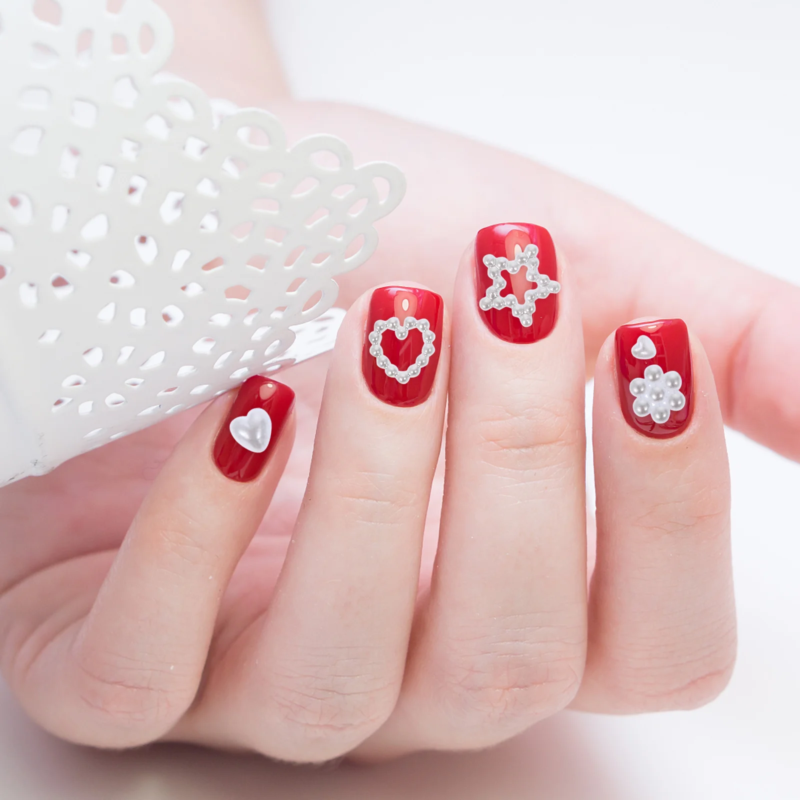 1 Box Heart Pearl Nail Art Decorations Bright Color Stereoscopic Design for DIY Manicure Nails Charms Accessories Nail Art
1 Box Heart Pearl Nail Art Decorations Bright Color Stereoscopic Design for DIY Manicure Nails Charms Accessories Nail Art