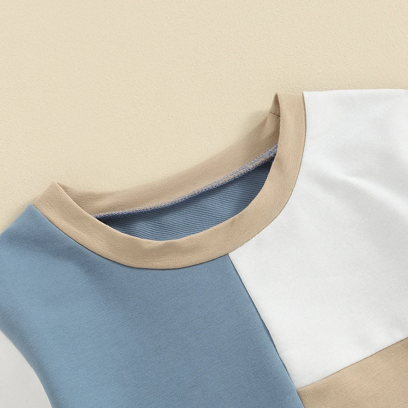 Adorable Toddler Boy Girl Summer Outfit Set with Short Sleeve T-Shirt and Solid Color Shorts for a Stylish Look
Adorable Toddler Boy Girl Summer Outfit Set with Short Sleeve T-Shirt and Solid Color Shorts for a Stylish Look