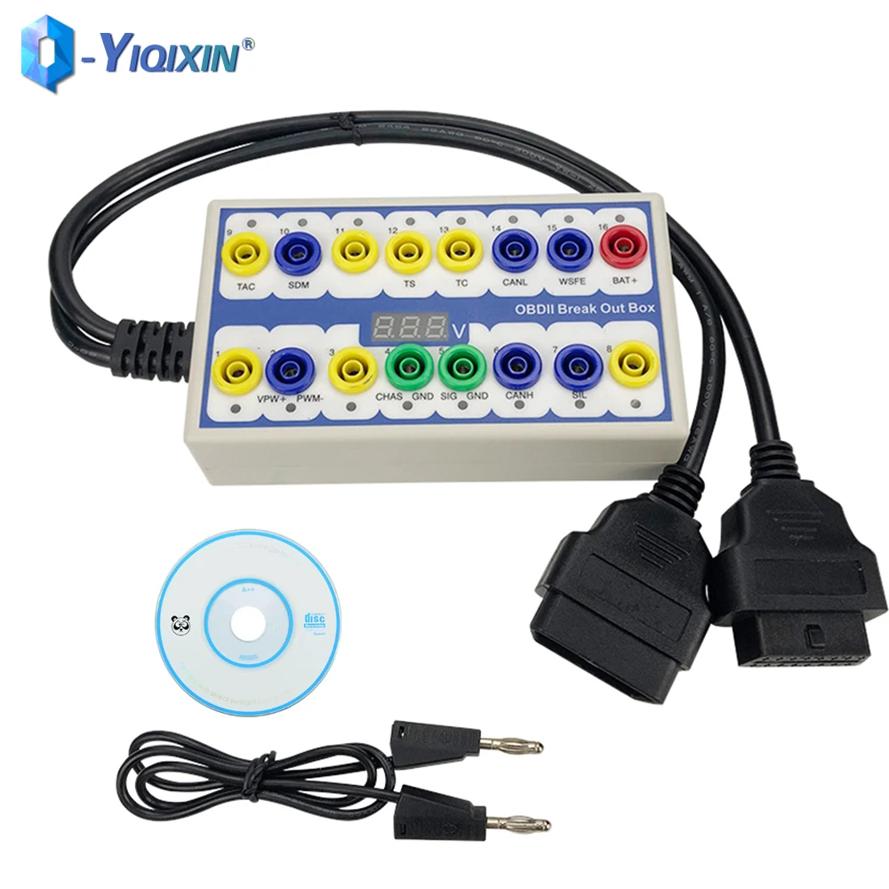 Диагностический разъем-детектор OBD2/OBDII для определения и передачи сигналов по линии OBD, блок распределения сигналов OBDII
Диагностический разъем-детектор OBD2/OBDII для определения и передачи сигналов по линии OBD, блок распределения сигналов OBDII