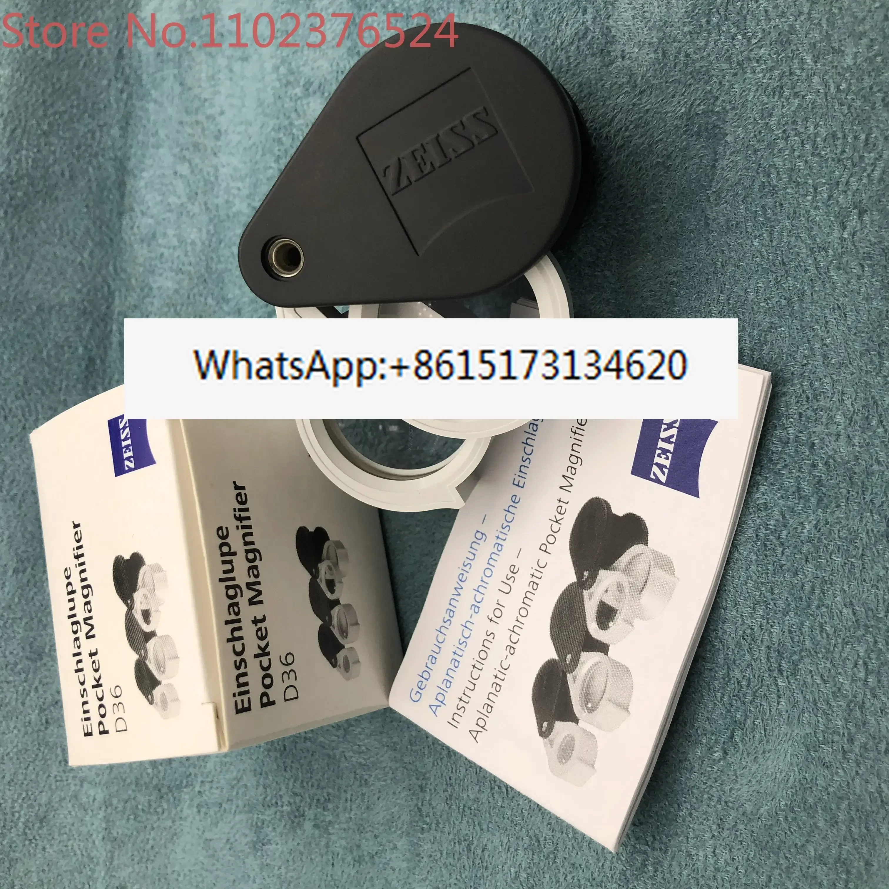 ZEISS D36 silver coin antique high definition identification magnifying glass 369 times achromatic aberration
ZEISS D36 silver coin antique high definition identification magnifying glass 369 times achromatic aberration