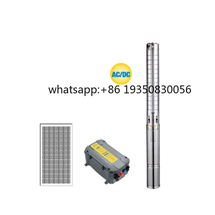 72V AC DC Solar Submersible Pump Stainless Steel Hybrid 600W Multistage Pump Copper Motor Complete Spare Parts for Agriculture
72V AC DC Solar Submersible Pump Stainless Steel Hybrid 600W Multistage Pump Copper Motor Complete Spare Parts for Agriculture