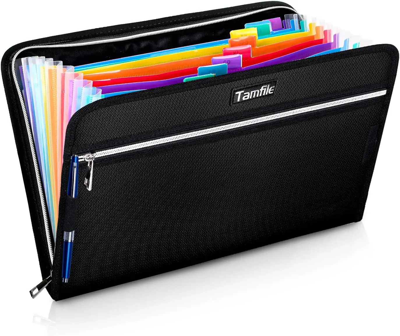 Fireproof Waterproof Expanding File Folder, 14 Pockets A4 Letter Size Document Organizer with Color Labels, Black 14.3"x9.8"
Fireproof Waterproof Expanding File Folder, 14 Pockets A4 Letter Size Document Organizer with Color Labels, Black 14.3"x9.8"