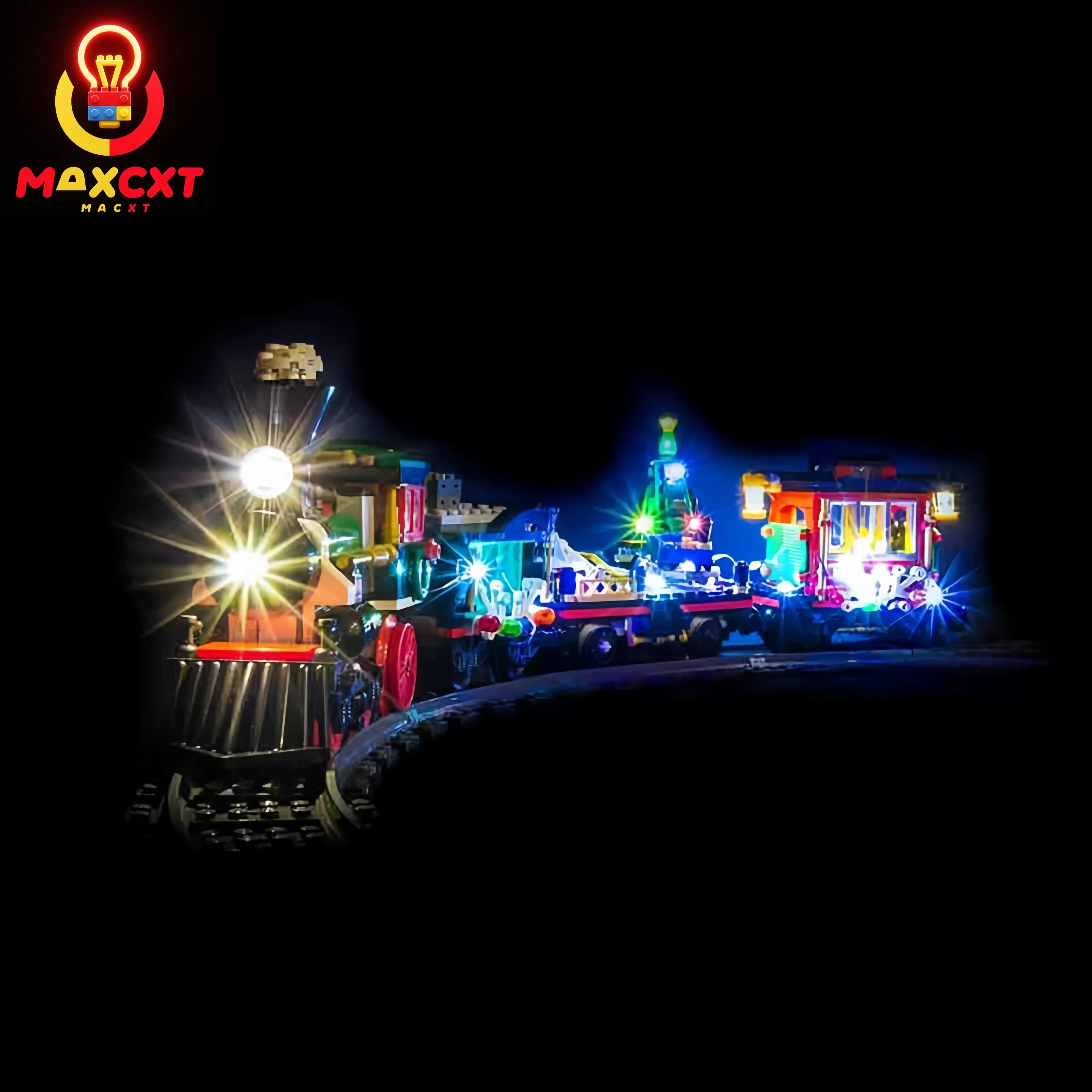 MAXCXT LED Light For LEGO 10254 Winter Holiday Train 36001 DIY Decorative Lamp Christmas Gift (NO LEGO)
MAXCXT LED Light For LEGO 10254 Winter Holiday Train 36001 DIY Decorative Lamp Christmas Gift (NO LEGO)
