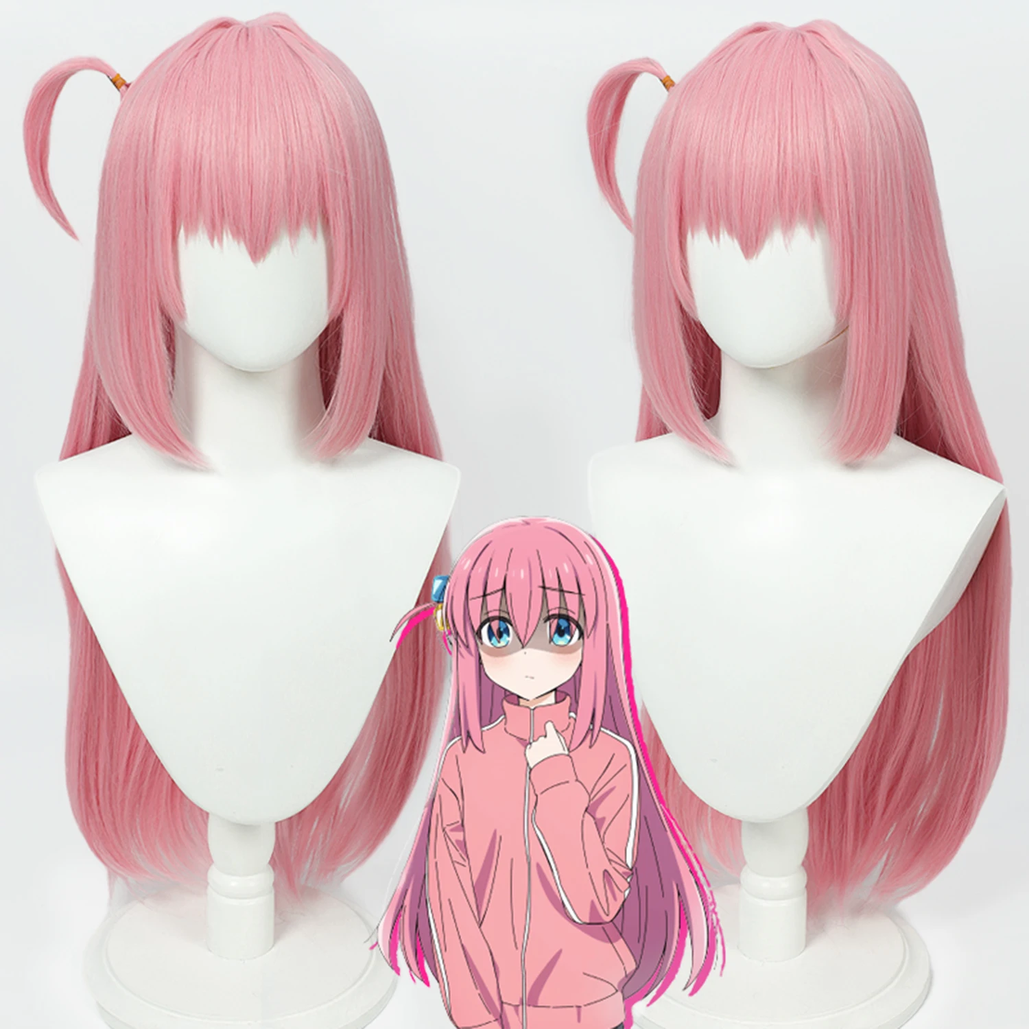 Cosplay Wig Bocchi The Rock Anime Wig Hitori Gotoh Long Straight Pink Role Play Synthetic Wig with Wigcap for Halloween Carnival
Cosplay Wig Bocchi The Rock Anime Wig Hitori Gotoh Long Straight Pink Role Play Synthetic Wig with Wigcap for Halloween Carnival