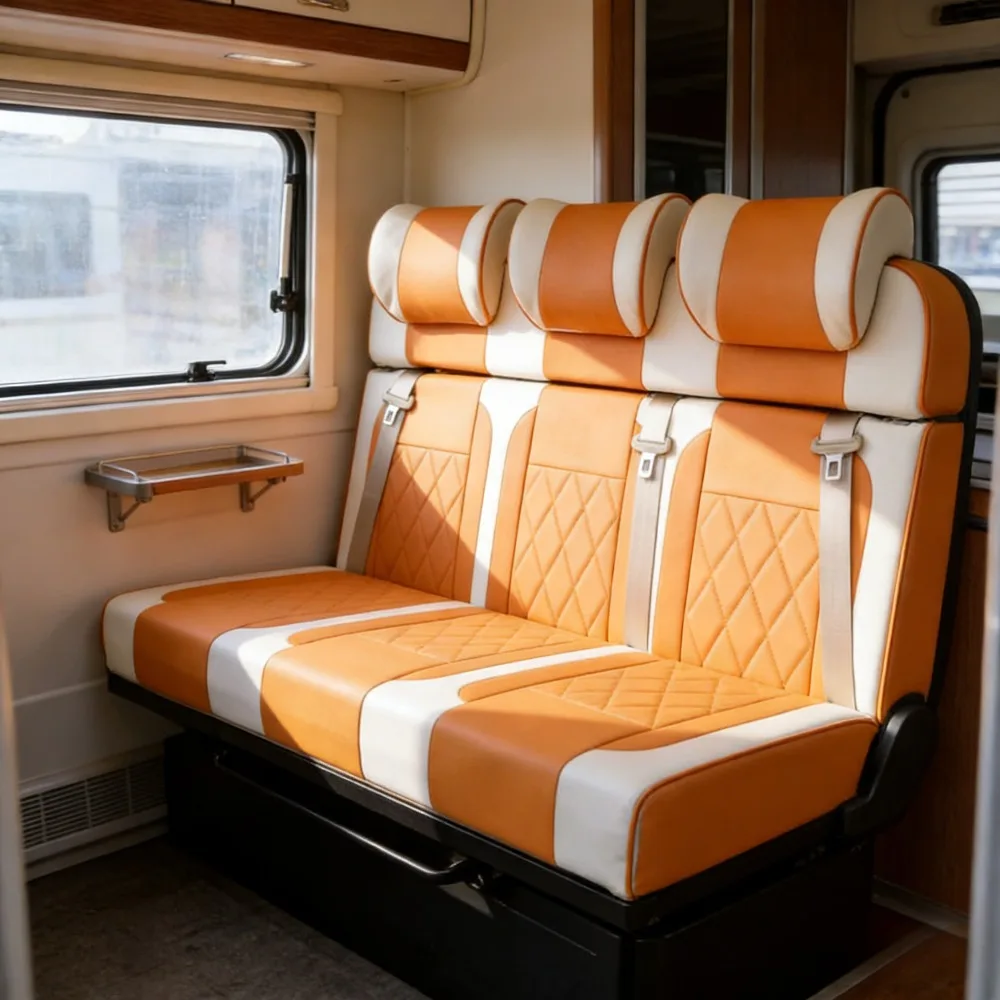 RV Seat Bed Adjustable Folding Car Camper Van Seat Bed Comfortable Customizable Van Sofa Bed Wholesale Supply
RV Seat Bed Adjustable Folding Car Camper Van Seat Bed Comfortable Customizable Van Sofa Bed Wholesale Supply