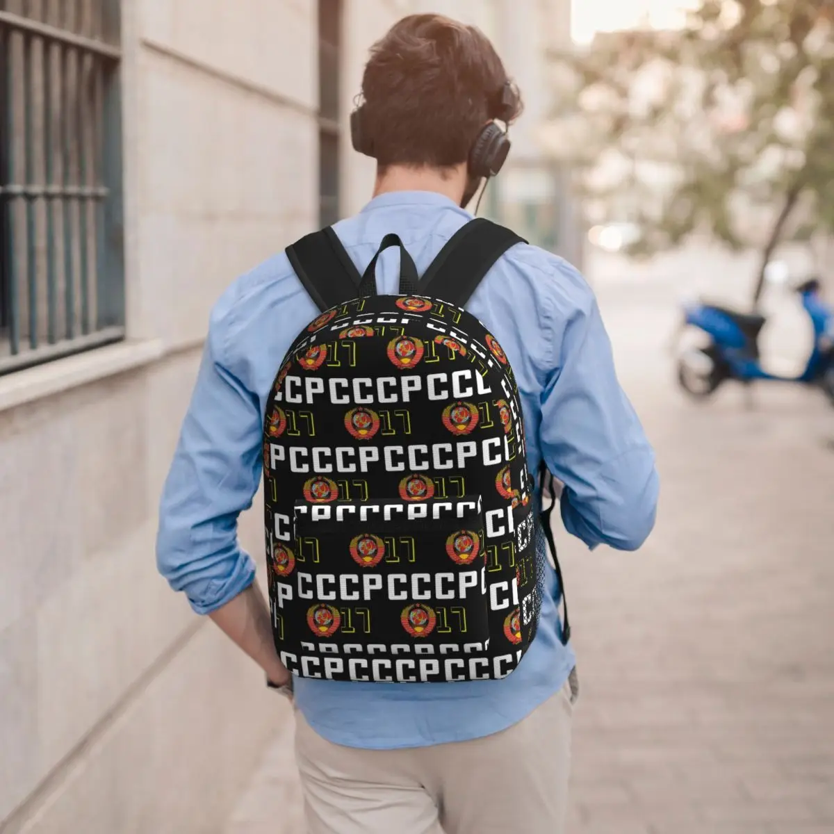 USSR Hammer And Sickle CCCP Russian Soviet Flag Backpack Student BookBag Children School Bag Laptop Shoulder Bags for Men Women
USSR Hammer And Sickle CCCP Russian Soviet Flag Backpack Student BookBag Children School Bag Laptop Shoulder Bags for Men Women