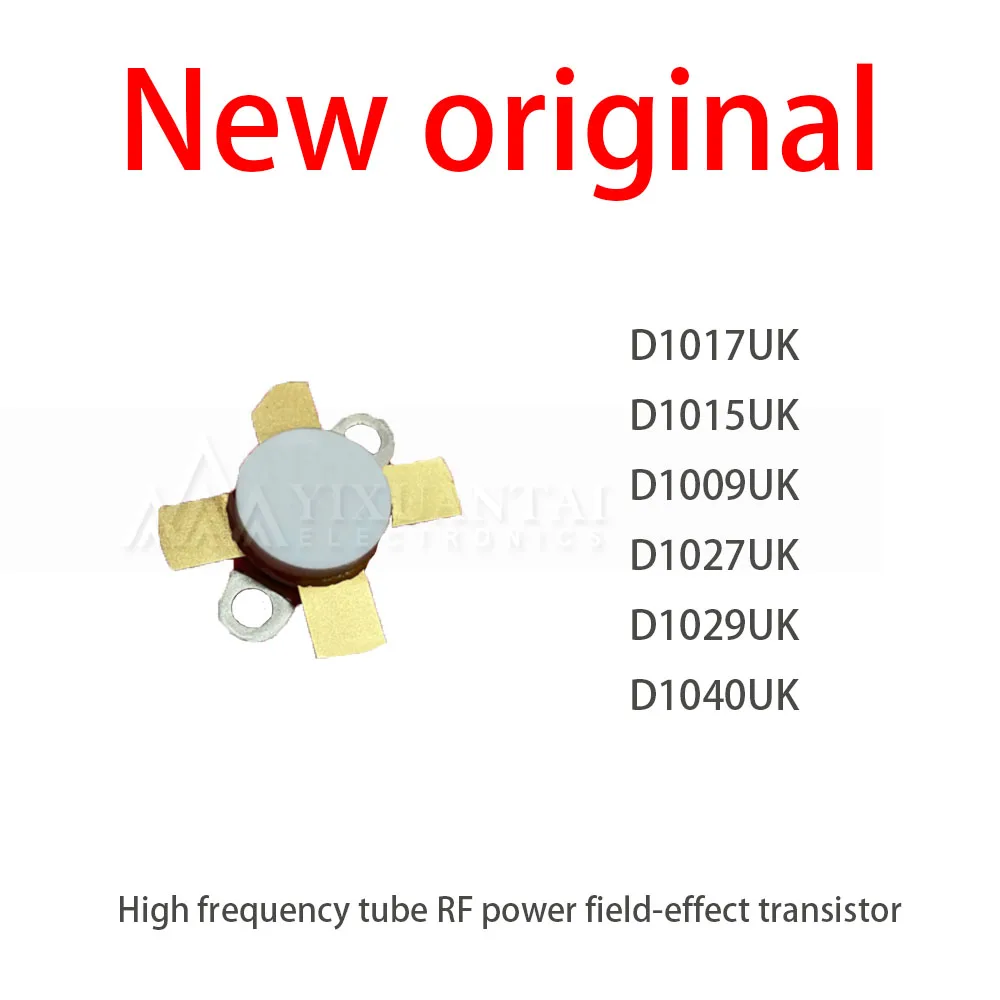 1Pcs/Lot New D1017UK D1015UK D1009UK D1027UK D1029UK D1040UK High frequency tube RF power field-effect transistor
1Pcs/Lot New D1017UK D1015UK D1009UK D1027UK D1029UK D1040UK High frequency tube RF power field-effect transistor