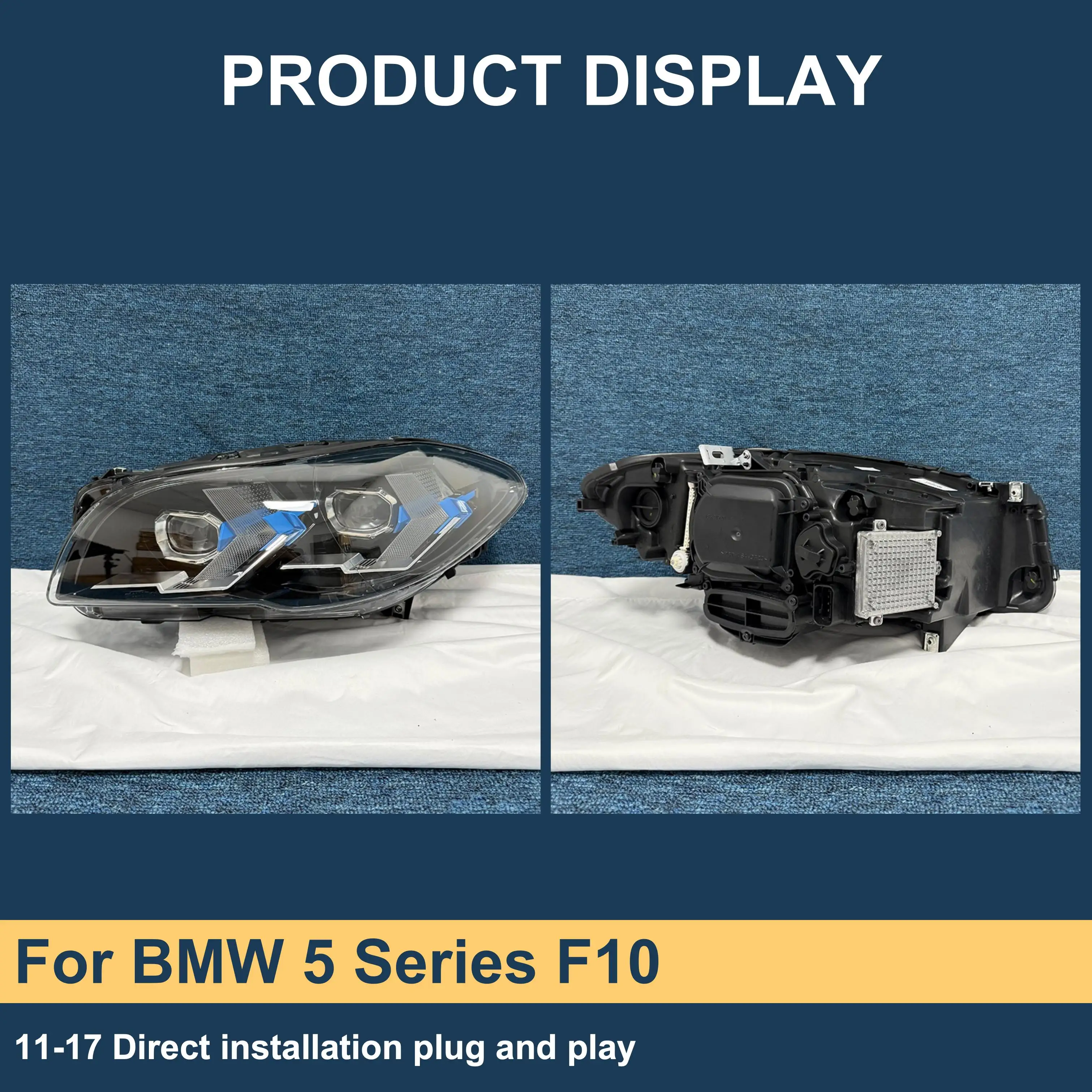 J ONE Accessories For Cars F10 Headlight For BMW 5 Series F10 2011-2017 Led Light For Car Headlight
J ONE Accessories For Cars F10 Headlight For BMW 5 Series F10 2011-2017 Led Light For Car Headlight