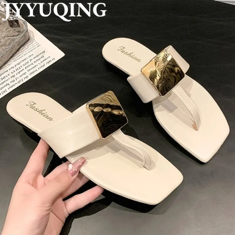 Flats Women Slippers Clip Toe Flip Flops Summer Sandals Woman Shoes 2025 Casual Beach Slides Trend Shoes Dress Sandalias Mujer
Flats Women Slippers Clip Toe Flip Flops Summer Sandals Woman Shoes 2025 Casual Beach Slides Trend Shoes Dress Sandalias Mujer