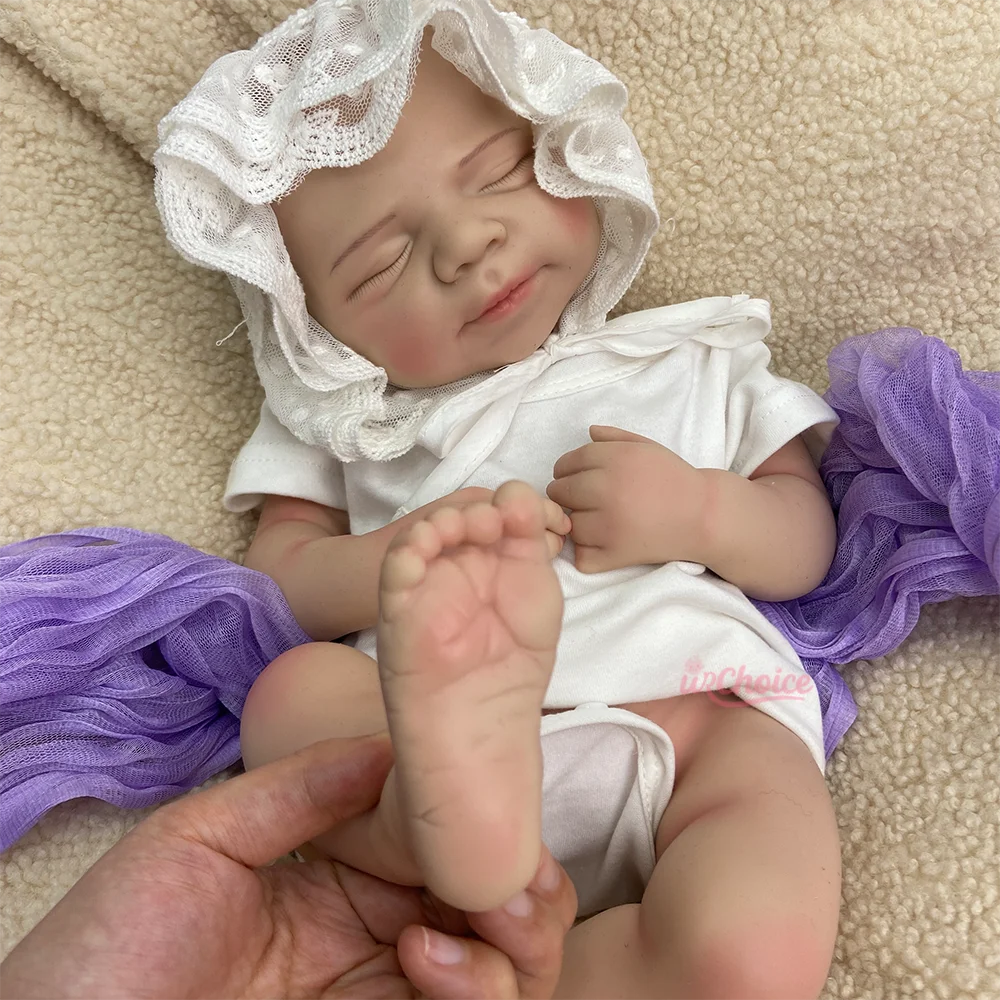 Open Mouth 20" Washable Silicone Reborn Doll Pascale Christmas Newborn Gift Preemy For Girl/Boy Children Birthday Gifts
Open Mouth 20" Washable Silicone Reborn Doll Pascale Christmas Newborn Gift Preemy For Girl/Boy Children Birthday Gifts