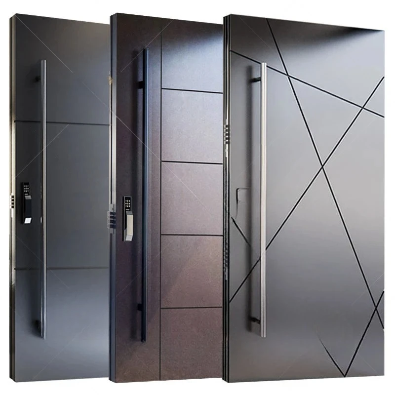 Aluminum Wooden Pivot Main Door American Black Steel Solid Wood Modern Front Entry External House Security Entry Door Pro
Aluminum Wooden Pivot Main Door American Black Steel Solid Wood Modern Front Entry External House Security Entry Door Pro