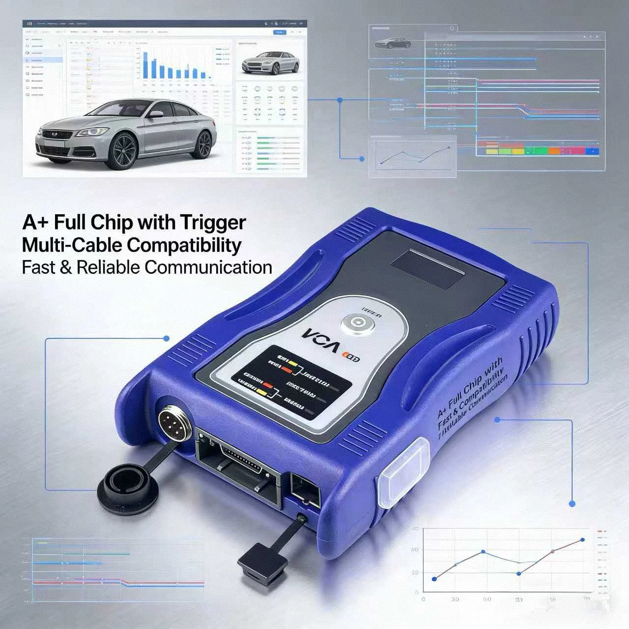 High Quality GDS VCI With Trigger Module Connector For KIA For Hyundai OBD2 Code Scanner GDS-VCI Support Flight Record Function
High Quality GDS VCI With Trigger Module Connector For KIA For Hyundai OBD2 Code Scanner GDS-VCI Support Flight Record Function