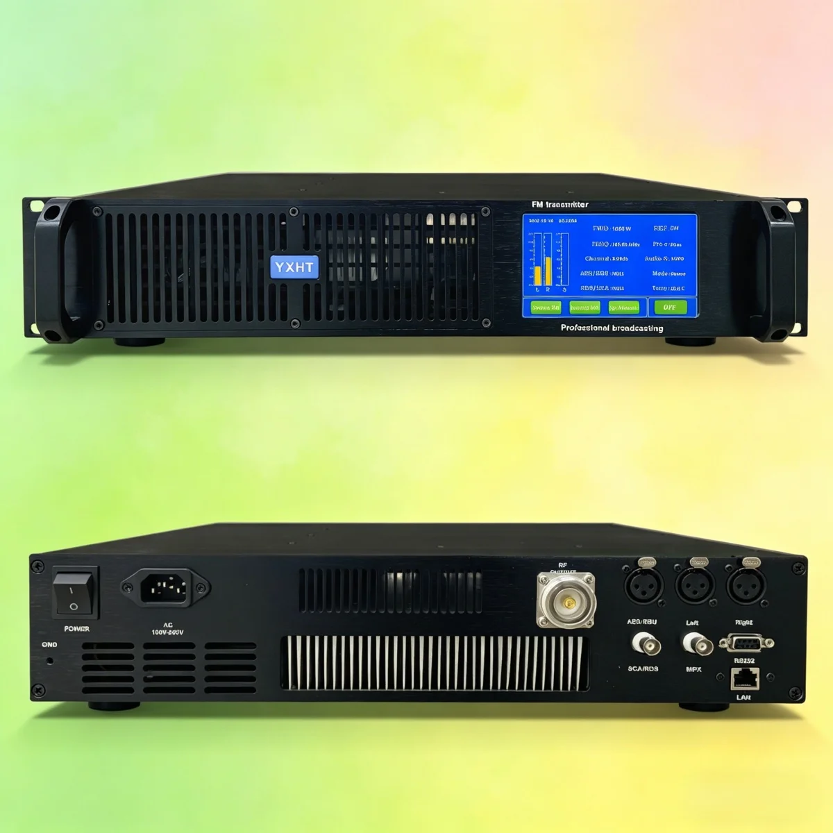 HQ- Stereo Broadcast YXHT-2, 500W FM Transmitter MPX Input For Community & Stage Performance
HQ- Stereo Broadcast YXHT-2, 500W FM Transmitter MPX Input For Community & Stage Performance