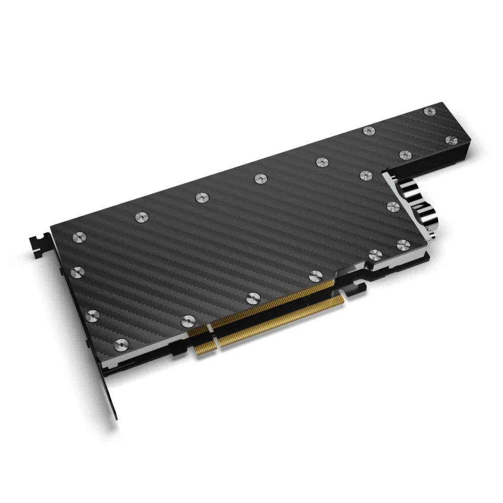 Alphacool ES Медь/углеродный водяной блок графического процессора для Nvidia H100 80 ГБ HBM PCIe 5,0 кулер для видеокарты с задней панелью
Alphacool ES Медь/углеродный водяной блок графического процессора для Nvidia H100 80 ГБ HBM PCIe 5,0 кулер для видеокарты с задней панелью
