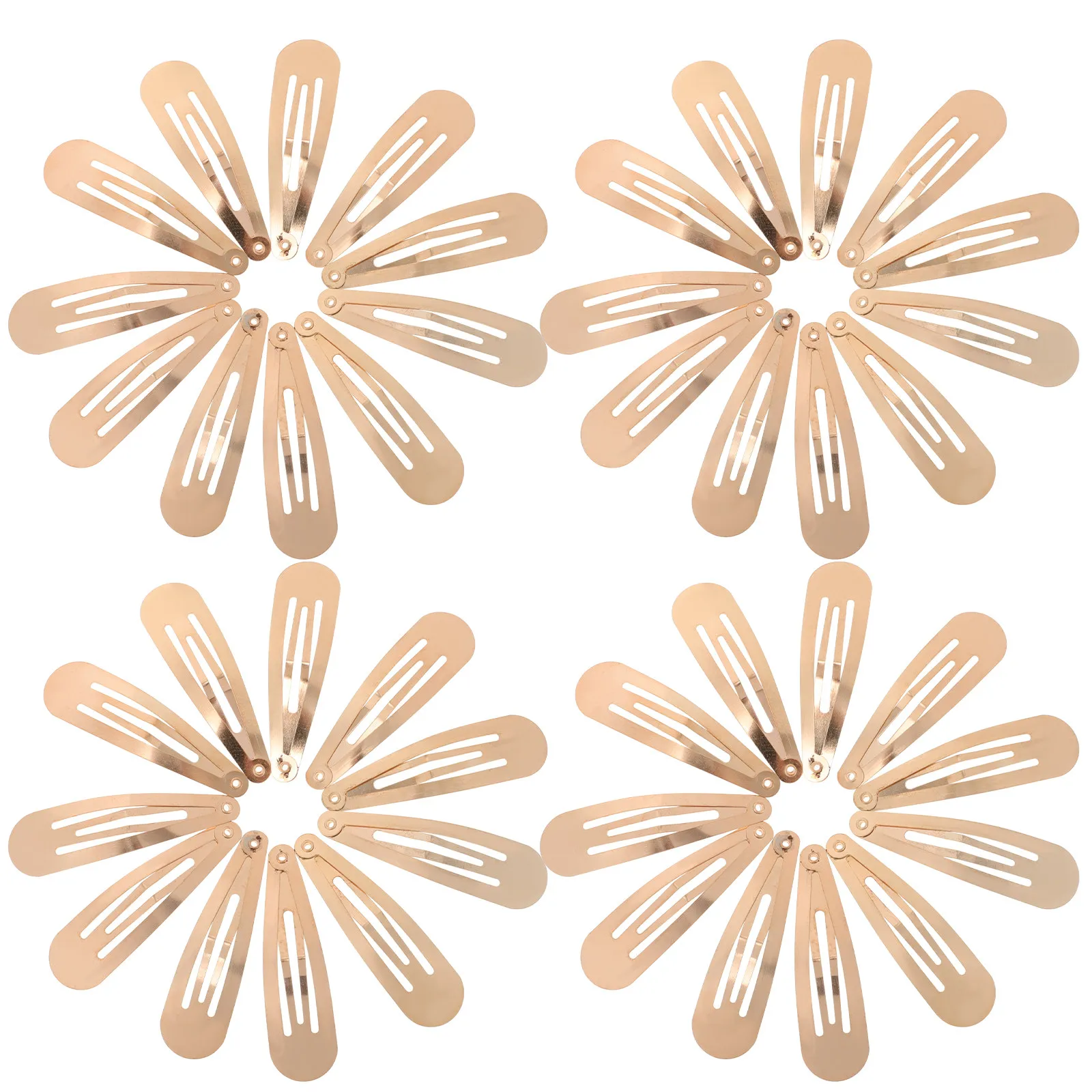 50 Pcs Hair Clip Single Clips Barrettes Oval Metal Snap Golden Accessories
50 Pcs Hair Clip Single Clips Barrettes Oval Metal Snap Golden Accessories