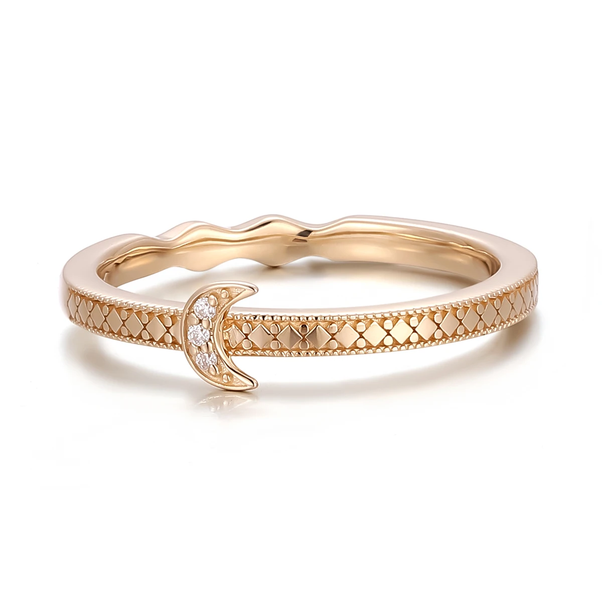 Provence 18K Moissanite Statement Rings for Women Moon Shape Luxury Engagement Rings Solid Gold Anniversary Rings Wedding Band
Provence 18K Moissanite Statement Rings for Women Moon Shape Luxury Engagement Rings Solid Gold Anniversary Rings Wedding Band