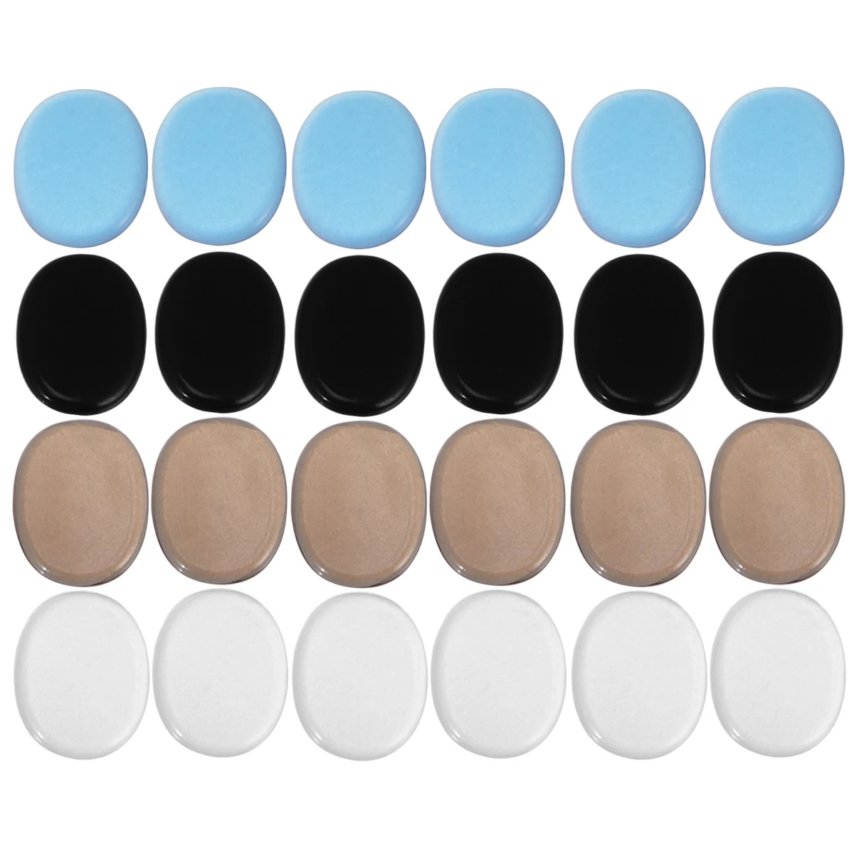 24 Pcs Drum Damper Self Adhesive Silence Pad Mute Mat Gel Pads for Drum Cymbal Percussion Instrument Reducing Ringing
24 Pcs Drum Damper Self Adhesive Silence Pad Mute Mat Gel Pads for Drum Cymbal Percussion Instrument Reducing Ringing