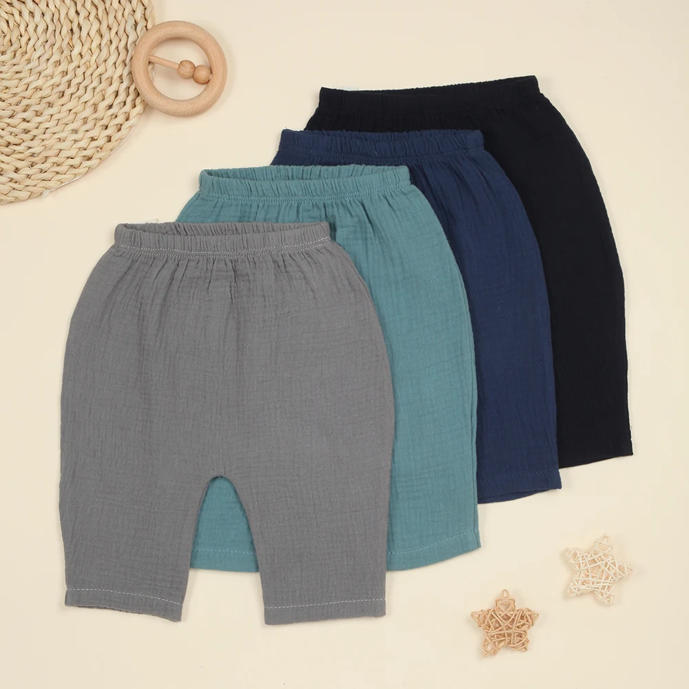 4 Piece Baby Pants for Boys, Spring Summer Basic Cotton Infant Leggings, Comfortable and Casual, Pull-on Trousers
4 Piece Baby Pants for Boys, Spring Summer Basic Cotton Infant Leggings, Comfortable and Casual, Pull-on Trousers