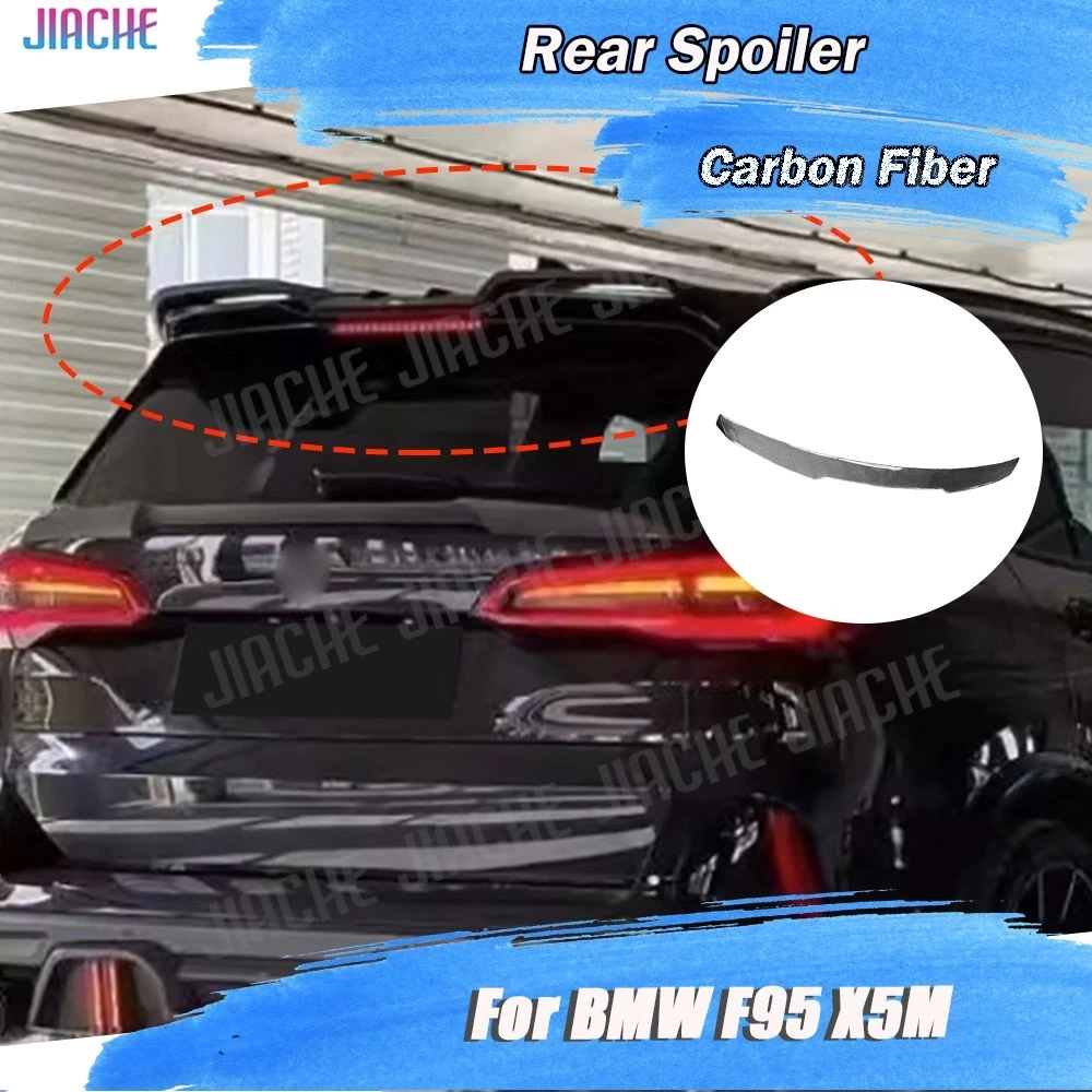 JIACHE For BMW F95 X5M 2019-2022 Carbon Fiber Rear Bumper Lip Trunk Wing MP M4 PSM Style Roof Spoiler Body Kit
JIACHE For BMW F95 X5M 2019-2022 Carbon Fiber Rear Bumper Lip Trunk Wing MP M4 PSM Style Roof Spoiler Body Kit