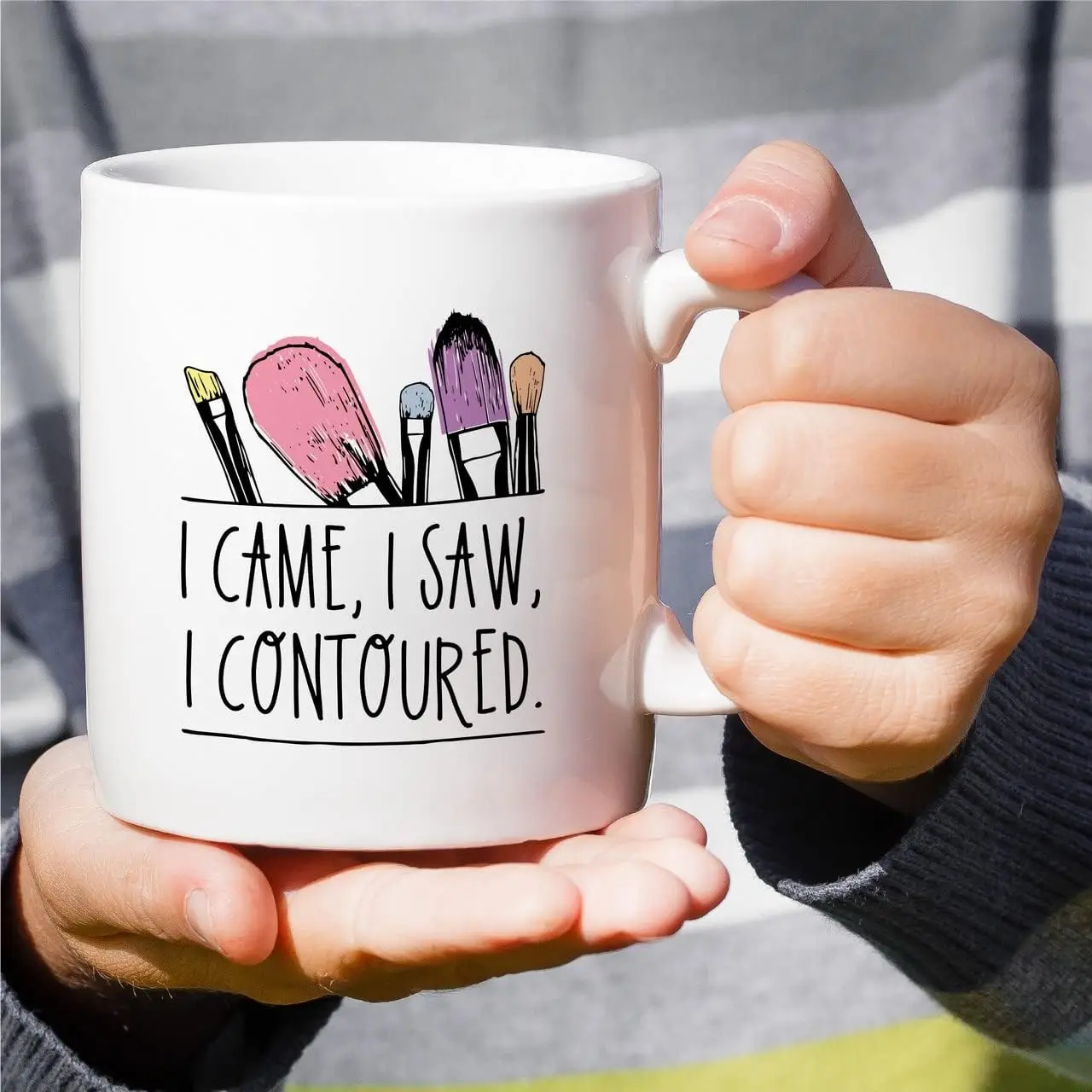 I Came I Saw I Contoured Make Up Makeup Artist Керамические кофейные кружки на 11 унций — вдохновляющие подарки на день рождения «Спасибо» для друга
I Came I Saw I Contoured Make Up Makeup Artist Керамические кофейные кружки на 11 унций — вдохновляющие подарки на день рождения «Спасибо» для друга