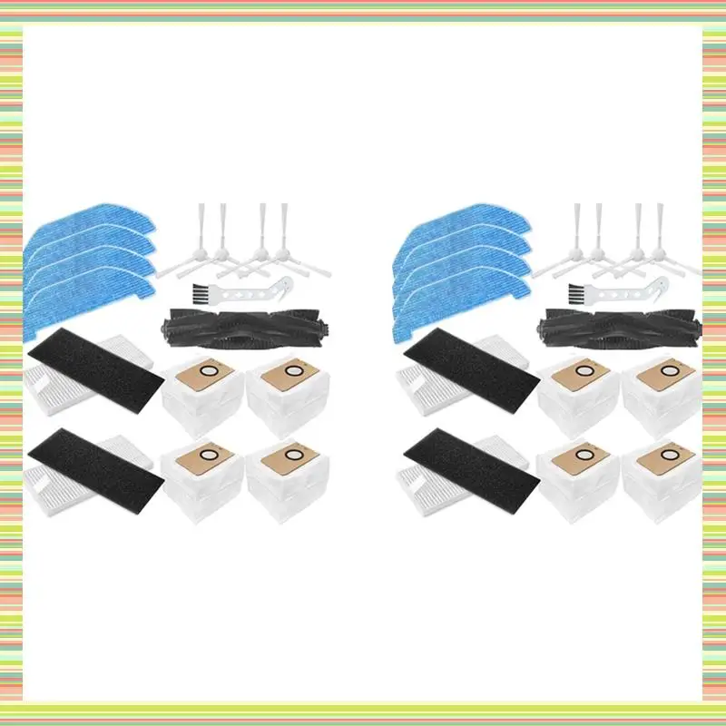 A97P 32Pcs For Neabot Q11 Robot Vacuum Cleaner Accessories Main Side Brush Mop Cloth HEPA Filter Dust Bag Replacement Parts
A97P 32Pcs For Neabot Q11 Robot Vacuum Cleaner Accessories Main Side Brush Mop Cloth HEPA Filter Dust Bag Replacement Parts