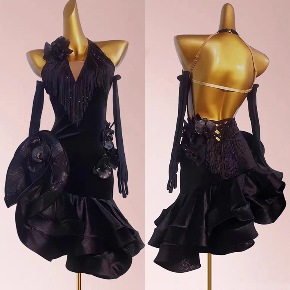 UK Latin Dance Dress - High-End Custom New Style Competition Dress Art Exam & Blackpool Performance Communication dance costumes
UK Latin Dance Dress - High-End Custom New Style Competition Dress Art Exam & Blackpool Performance Communication dance costumes