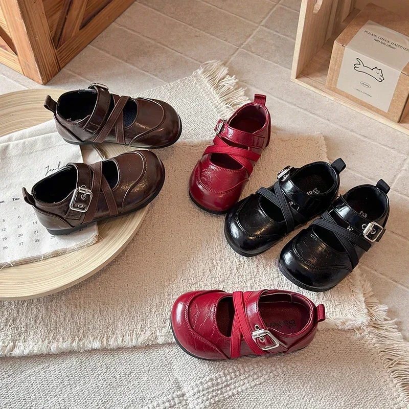 Children Shoes Girls PU Leather Mary Jane Spring Autumn Fashion Baby Toddler Shoes Soft Sole Kids Casual Footwear New Arrival
Children Shoes Girls PU Leather Mary Jane Spring Autumn Fashion Baby Toddler Shoes Soft Sole Kids Casual Footwear New Arrival
