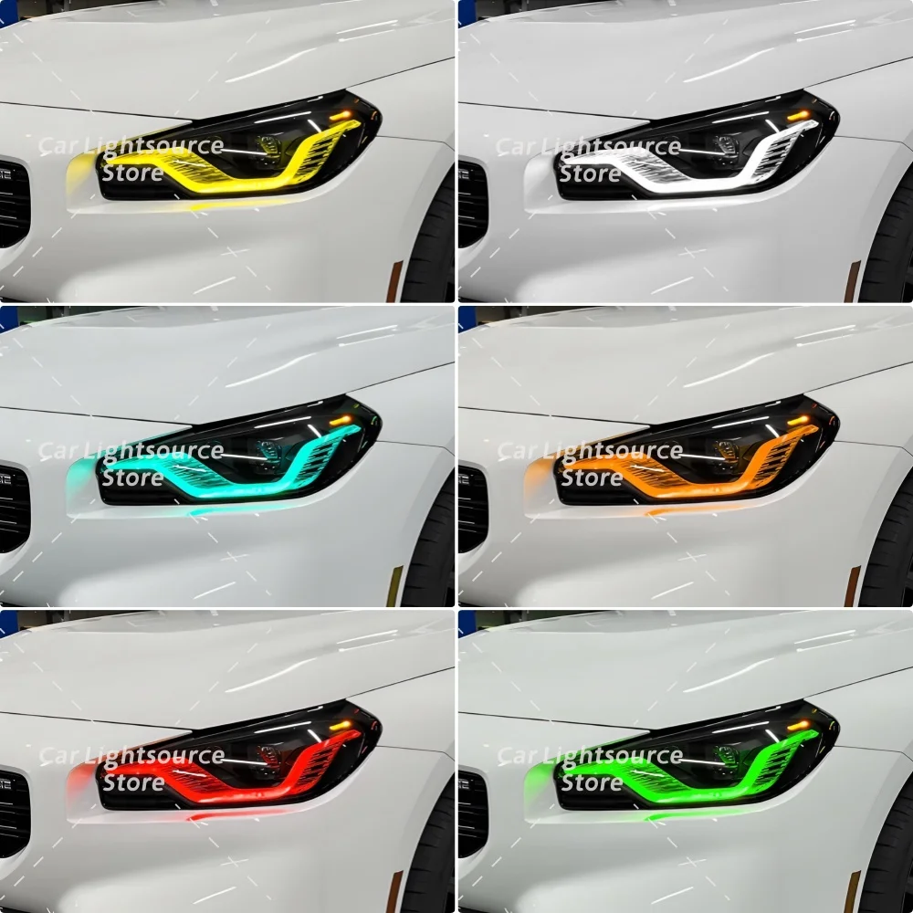 Yellow Angel Eye LED DRL Boards For BMW 2 Series G87 G42 M2 M240i 21-24 Adaptive Headlight Daytime Running Light Module Blue Red
Yellow Angel Eye LED DRL Boards For BMW 2 Series G87 G42 M2 M240i 21-24 Adaptive Headlight Daytime Running Light Module Blue Red
