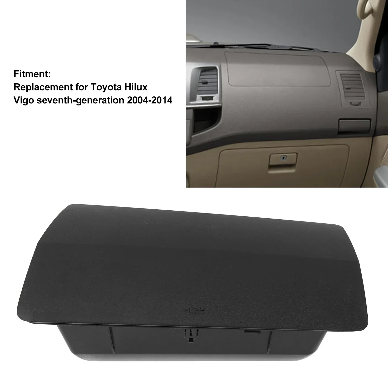 LHD Dashboard Interior Storage Box 55042 0K020 Dashboard Interior Organizer Box Replacement For Toyota Hilux Vigo 2004-2014
LHD Dashboard Interior Storage Box 55042 0K020 Dashboard Interior Organizer Box Replacement For Toyota Hilux Vigo 2004-2014