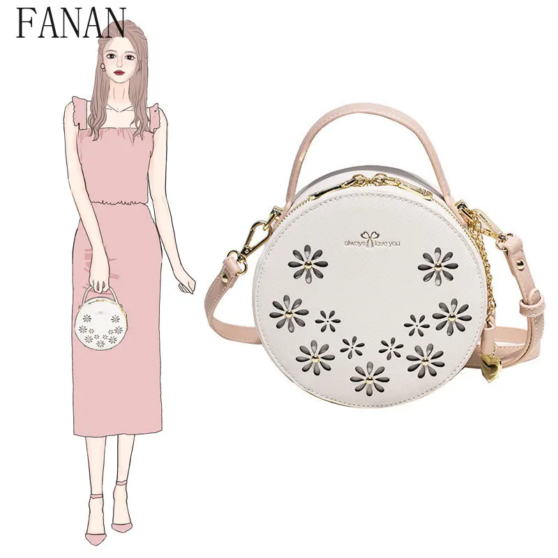 Elegant Handbag Women's Messenger Mini Cute Handbags Powder Sweet Fashion Commute Round Bag 2025 New Crossbody Bags Women
Elegant Handbag Women's Messenger Mini Cute Handbags Powder Sweet Fashion Commute Round Bag 2025 New Crossbody Bags Women