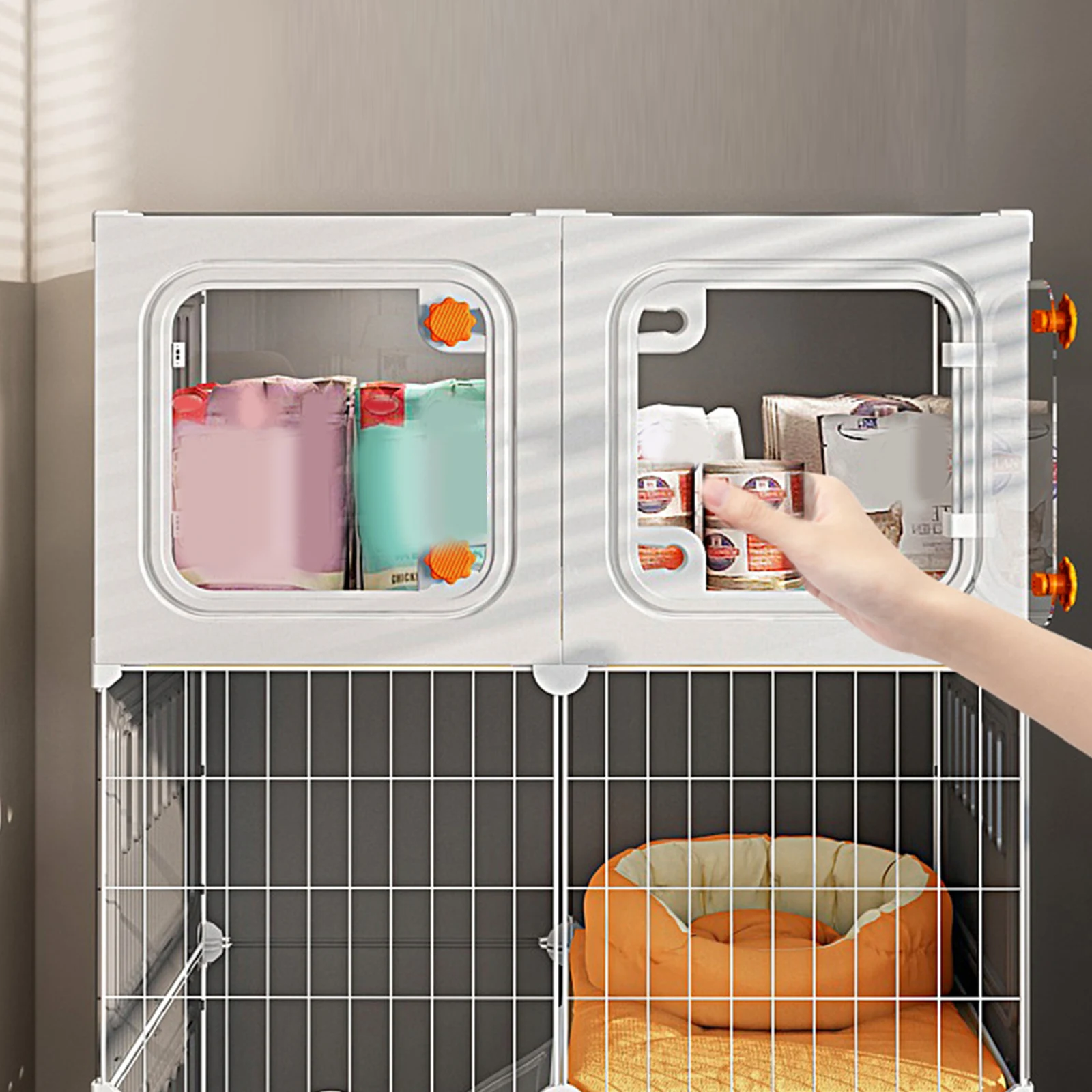 Домашний вольер-гамак для кошек, металлический вольер-кэттрак для кошек, когтеточка, DIY, металлическая проволочная клетка, кошачий туалет, вилла для кошек
Домашний вольер-гамак для кошек, металлический вольер-кэттрак для кошек, когтеточка, DIY, металлическая проволочная клетка, кошачий туалет, вилла для кошек