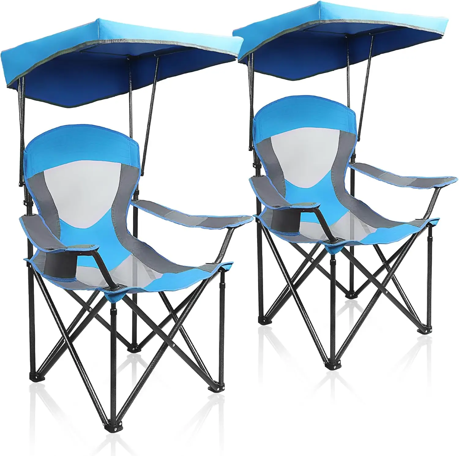 Oversized Heavy Duty Canopy Camping Chair Folding Portable Sunshade Chair Cup Holder 350 lbs Capacity Beach Fishing Outdoor
Oversized Heavy Duty Canopy Camping Chair Folding Portable Sunshade Chair Cup Holder 350 lbs Capacity Beach Fishing Outdoor
