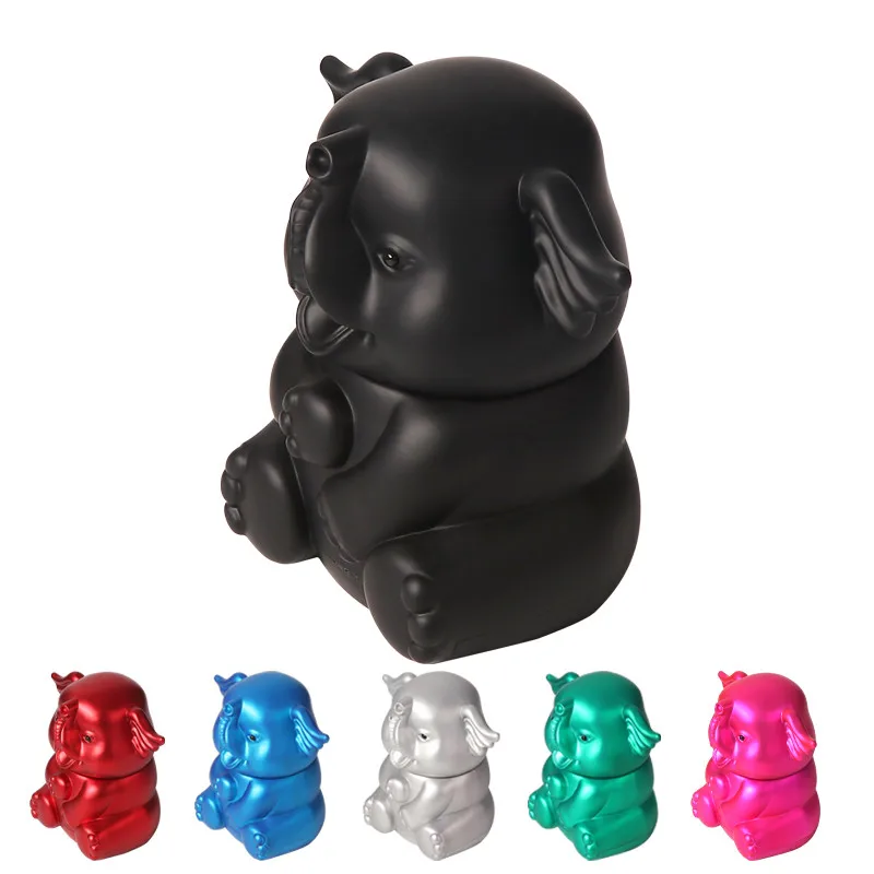 63mm Zinc Alloy elephant Herb Grinder with Drawer Tobacco Smoke Spice Crusher Mill Shredder 4 Part Rolling Accessories
63mm Zinc Alloy elephant Herb Grinder with Drawer Tobacco Smoke Spice Crusher Mill Shredder 4 Part Rolling Accessories