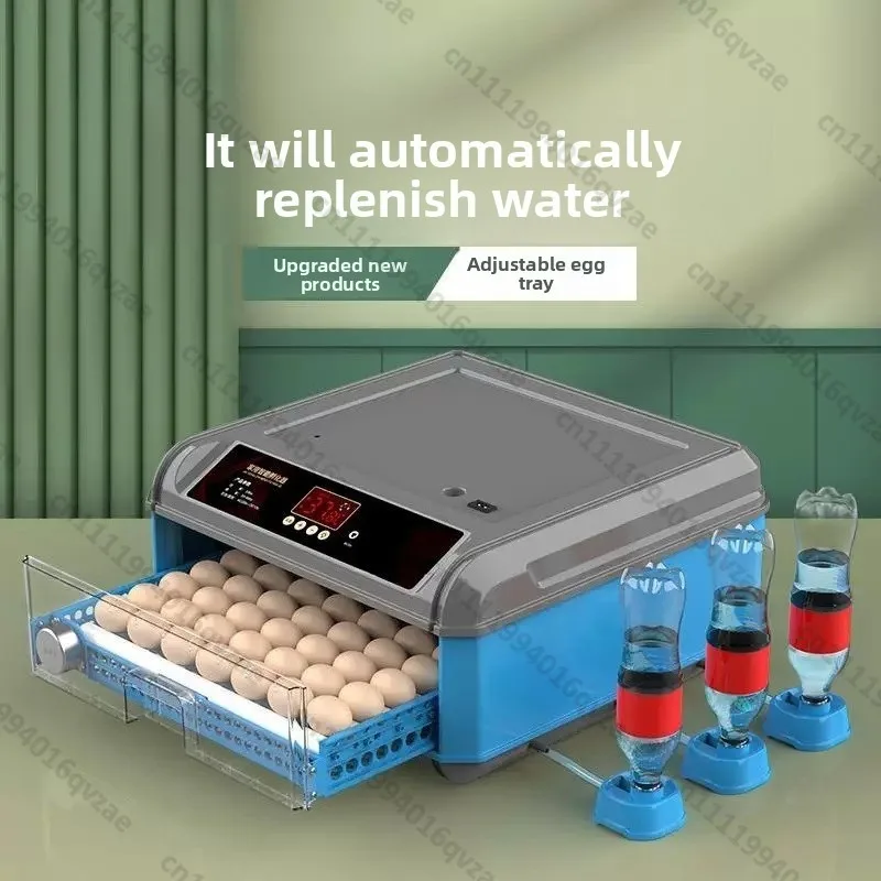 Incubator Automatic Intelligent Chicken Seedling Duck and Goose Incubator Small Household Incubator
Incubator Automatic Intelligent Chicken Seedling Duck and Goose Incubator Small Household Incubator
