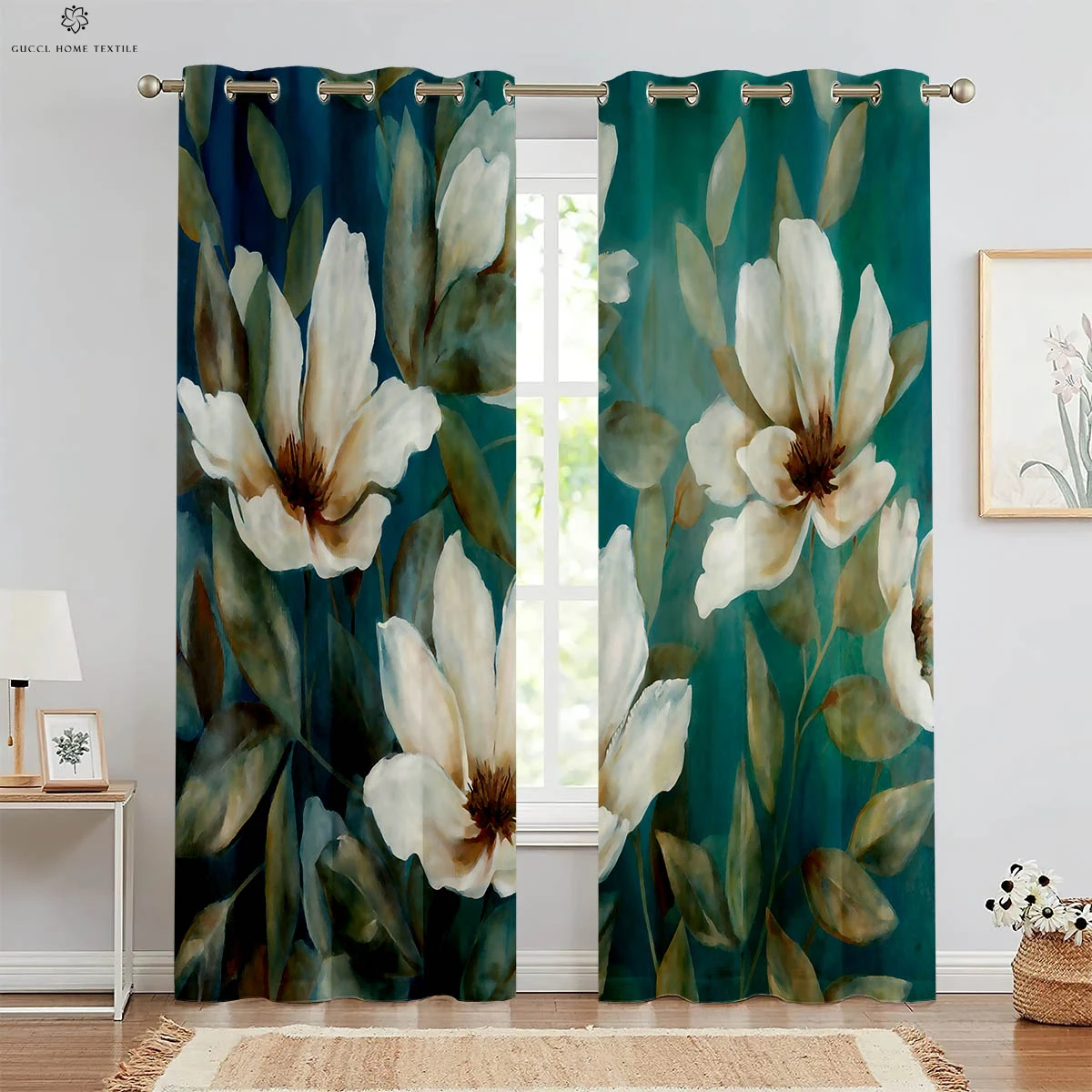 2pcs Vintage Flower 3D Printed Curtains Suitable for Bedroom Living Room Kitchen Decorative Curtains Machine Washable
2pcs Vintage Flower 3D Printed Curtains Suitable for Bedroom Living Room Kitchen Decorative Curtains Machine Washable