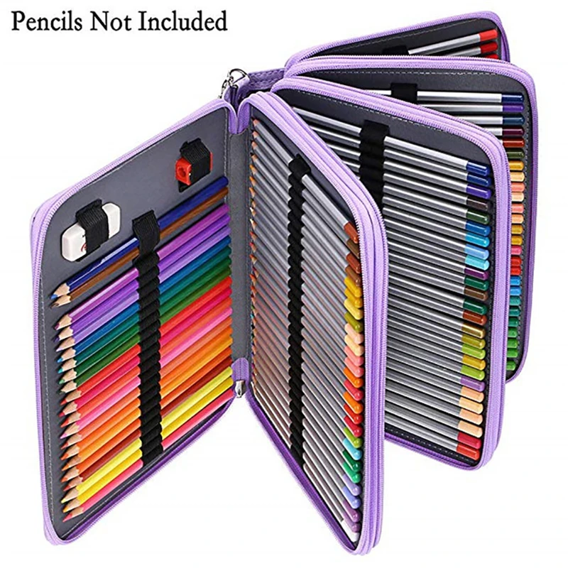 200 Holes Painting Pen Storage Bag Waterproof PU Leather Stationery Organizer Holder Portable Pencil Case Student Art Supplies
200 Holes Painting Pen Storage Bag Waterproof PU Leather Stationery Organizer Holder Portable Pencil Case Student Art Supplies