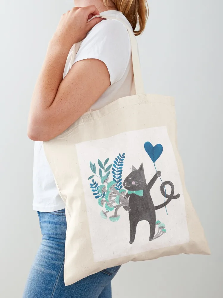 black cat with mushrooms and heart watercolor illustration Tote Bag sacs de shopping Eco bag cute pouch bag Big
black cat with mushrooms and heart watercolor illustration Tote Bag sacs de shopping Eco bag cute pouch bag Big