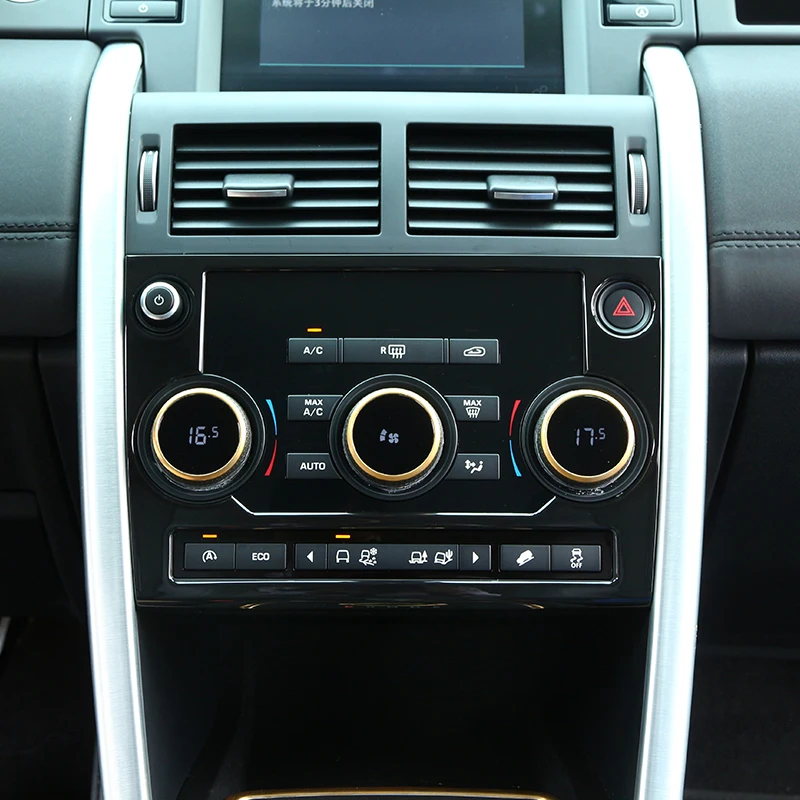 1 Pcs For Land Rover Discovery Sport 2015 2016 2017 2018 Gloss Black ABS Chrome Center Air Conditioning Panel Cover Trim
1 Pcs For Land Rover Discovery Sport 2015 2016 2017 2018 Gloss Black ABS Chrome Center Air Conditioning Panel Cover Trim
