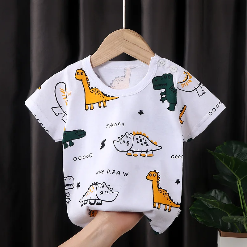 Kids Short Sleeve Cotton Summer Boys T Shirt Baby Cartoon Girls TeeTop Children Clothing SummerTop Cotton Breathable Children's
Kids Short Sleeve Cotton Summer Boys T Shirt Baby Cartoon Girls TeeTop Children Clothing SummerTop Cotton Breathable Children's