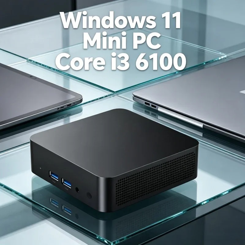 Mini PC Win11 Pro Core I3 6100, finely calibrated chipset,32GB RAM 1TB/2TB SSD BT5.2 WiFi6 4K Office PC 3Y Warranty
Mini PC Win11 Pro Core I3 6100, finely calibrated chipset,32GB RAM 1TB/2TB SSD BT5.2 WiFi6 4K Office PC 3Y Warranty